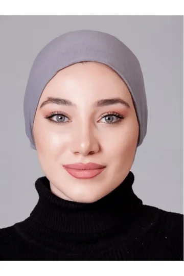 Kahve Dikişsiz Kaymayan Bone (Likralı)