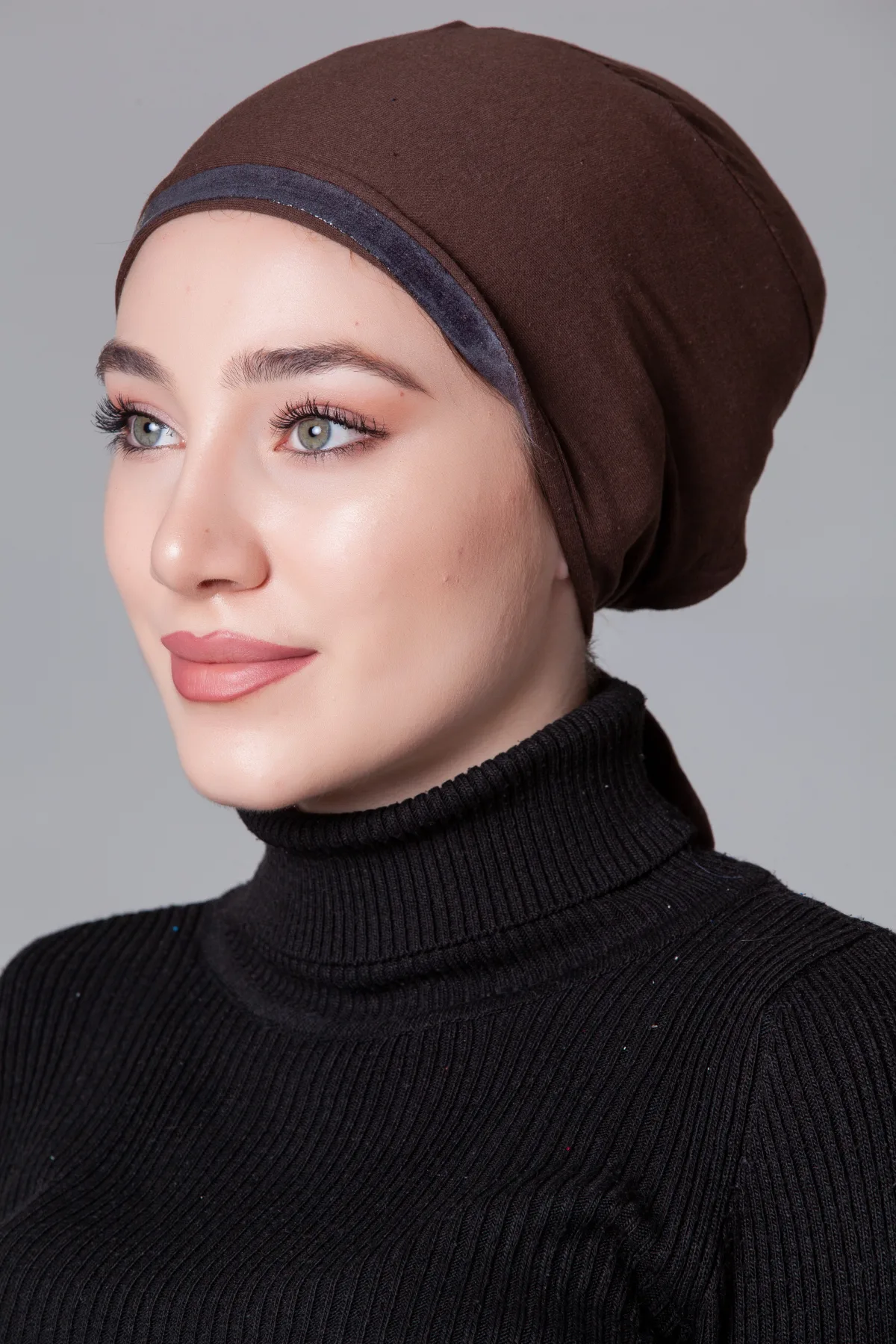 Kahverengi Dikişsiz Kaymayan Bone